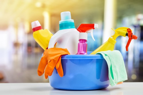 Airbnb cleaner preparing a guest-ready flat in Catford