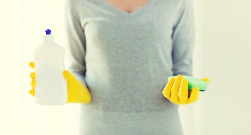 Detailed cleaning of a Catford living room interior
