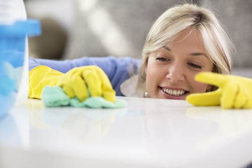 Professional end of build cleaning in a Catford flat