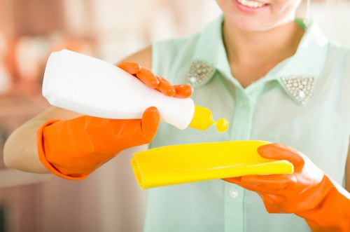 Kitchen and bathroom turnover cleaning for a short-let property